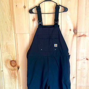Mens Carhartt Storm Defender Snow Bibs